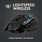 G502 LIGHTSPEED Wireless Gaming Mouse - 2.4GHZ