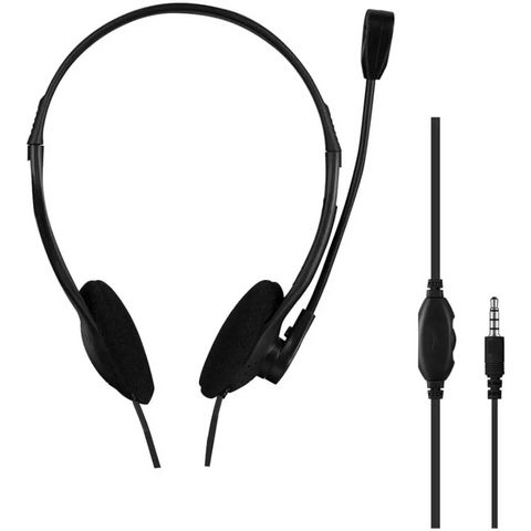 Volkano Chat 2 Aux Series Stereo Headset with Microphone